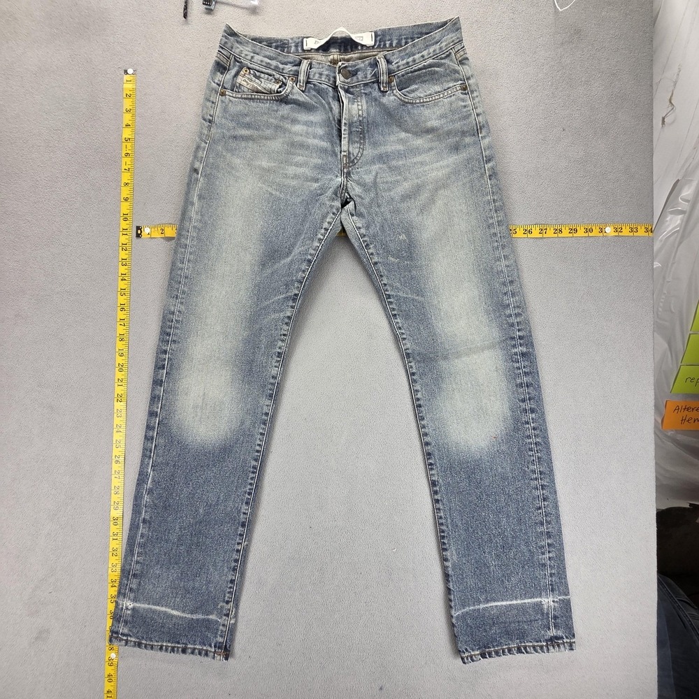 Vintage Diesel Zerox‎ Jeans Mens 31x32 Blue Slim Straight Made In Italy 00737